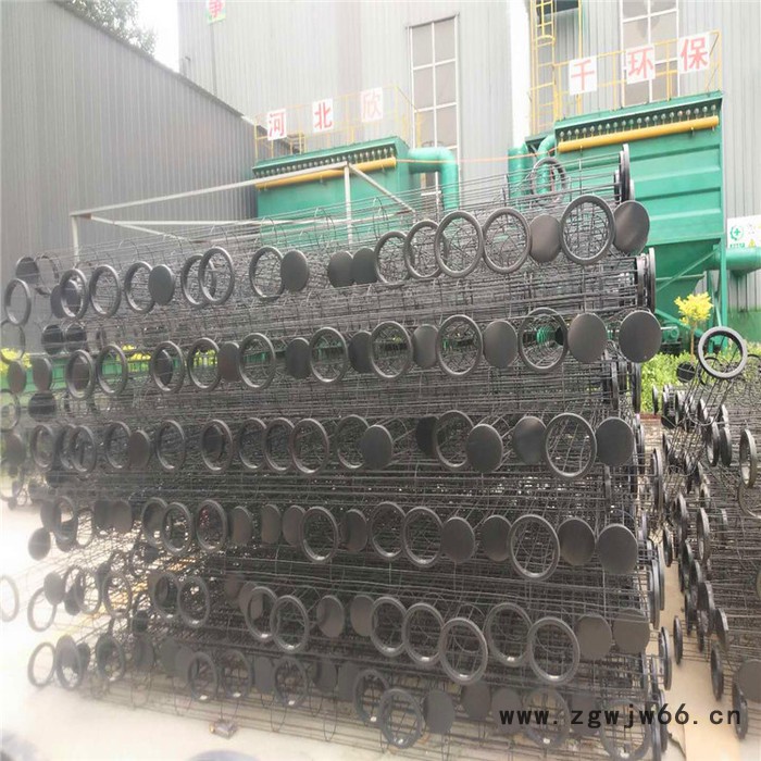 台州水泥厂镀锌除尘骨架 可伸拉式弹簧袋笼  欣千环保  现货销售 高效品质图6