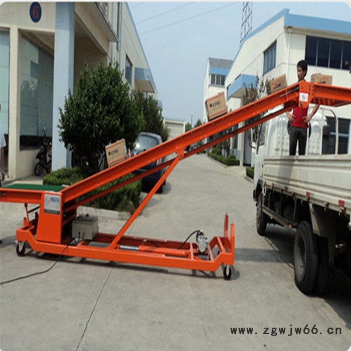 弹簧输送机厂家推荐 装车传送带图2