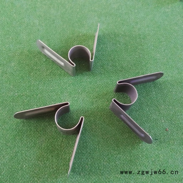 不锈钢碳棒卡  夹子 固定夹 弹簧夹 蝴蝶夹 碳棒专用 碳棒夹不锈钢图2