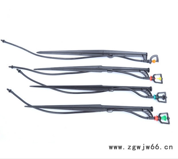 金世纪节水灌溉产品厂家直供塑料农业滴灌管地插微喷60cm高插杆带喷头图3