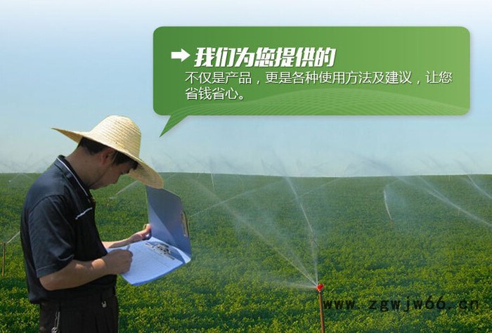 金世纪节水灌溉产品厂家直供塑料农业滴灌管地插微喷60cm高插杆带喷头