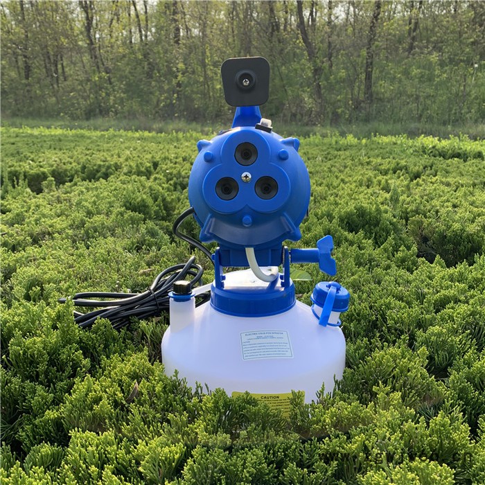 三孔喷头超低容量喷雾器 室内外消毒消杀喷雾器 小型电动消毒机图3