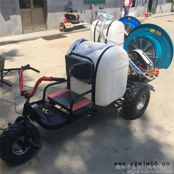 自走式三轮打药车 大马力柴油自走式喷雾器 多喷头打药机图5