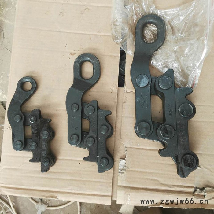 【恒龙】 德式紧线器厂家 蛙式紧线器 铁路专用鬼爪紧线器新型带弹簧仿徳式卡线器图2