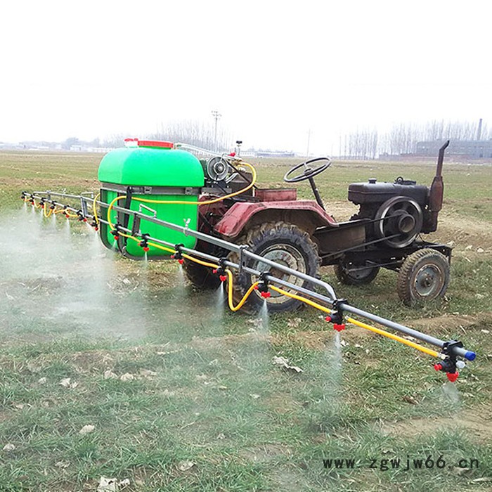 多喷头喷杆打药机 牵引式悬挂打药机 牧场草坪喷洒喷药机图2