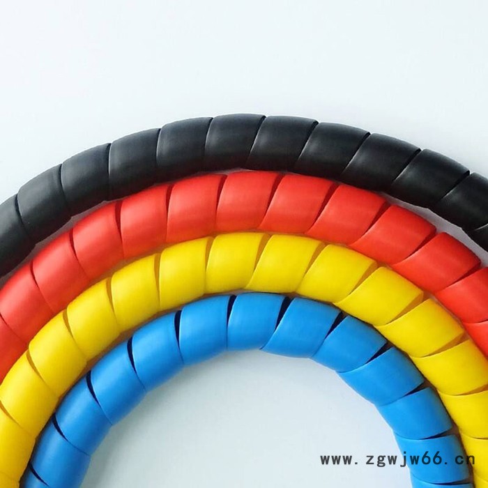 厂家生产销售 液压耐磨胶管保护套  螺旋高压油管保护套  抗老化弹簧护套图3