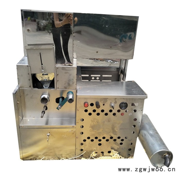 泰丰四缸杂粮香酥脆膨化机 青州市弹簧绿豆爆米花 双机头膨化机图7