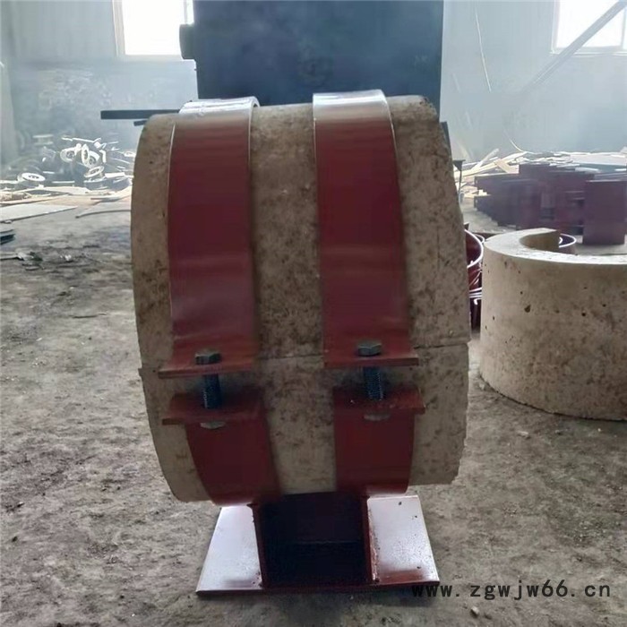 隔热管托 隔热保温管托 不锈钢管夹 可变弹簧支吊架 志昂厂家图3