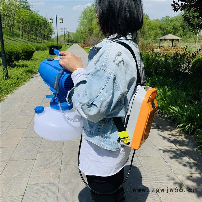 分体式电动消毒机 三孔喷头超低容量喷雾器 小型消毒防疫机图7