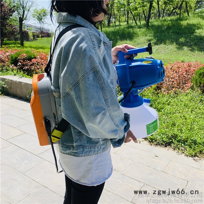 分体式电动消毒机 三孔喷头超低容量喷雾器 小型消毒防疫机图6