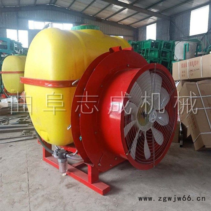 农用悬挂式弥雾机 500L容量除虫打药机 多喷头风送打药机图6