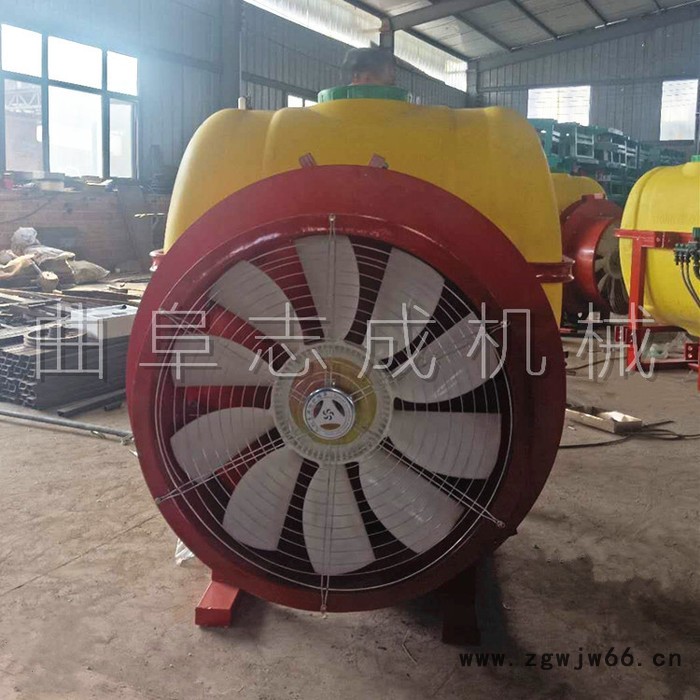 农用悬挂式弥雾机 500L容量除虫打药机 多喷头风送打药机图5