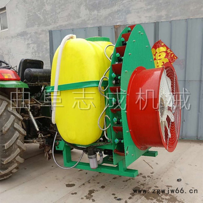 农用悬挂式弥雾机 500L容量除虫打药机 多喷头风送打药机图4
