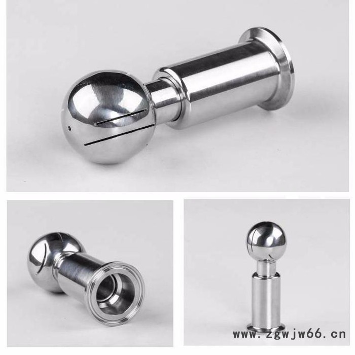 广涛 不锈钢清洗喷头 卫生级清洗球 不锈钢清洗器 牛角清洗器 T型清洗器 清洗头图2