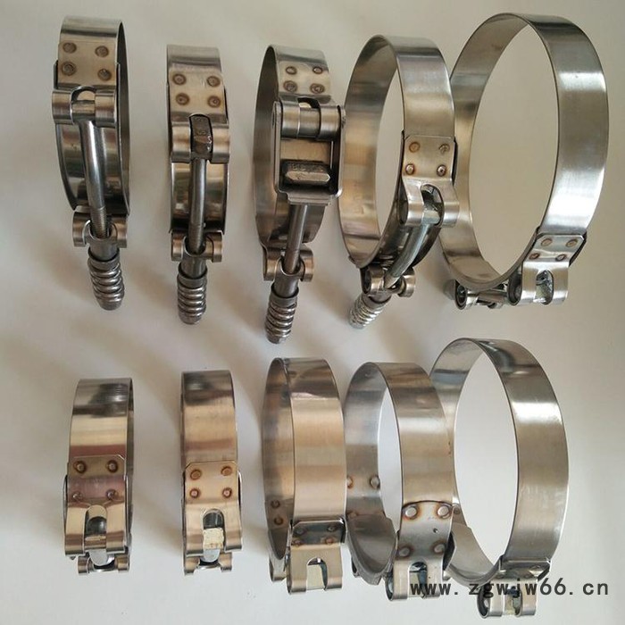 优固紧固50-300 抱箍 T型强力 弹簧 不锈钢图3