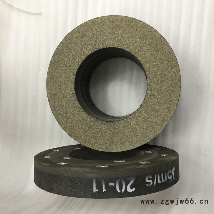 科美 【磨削弹簧砂轮】 树脂棕刚玉24M砂轮 供应 350/400外径砂轮供应  粗磨砂轮  端面磨削砂轮图3