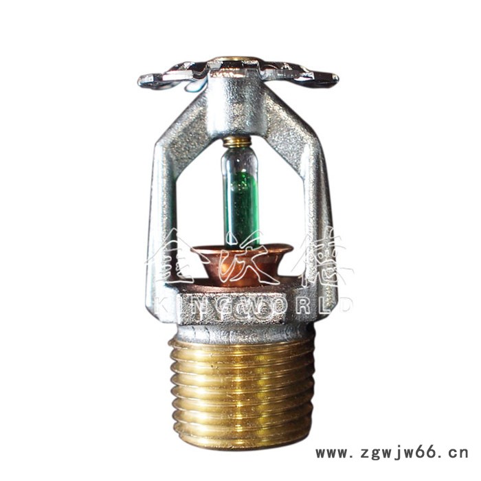 泰科TYCO标准响应TY-B K115 DN20 镀铬 79℃下垂喷头 TY4251 玻璃球洒水喷头图5