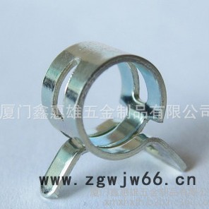 鑫惠雄KG04 Q673B达克罗环扣 日式弹簧软管夹 水油管环箍卡箍抱箍夹箍9.4mm图3