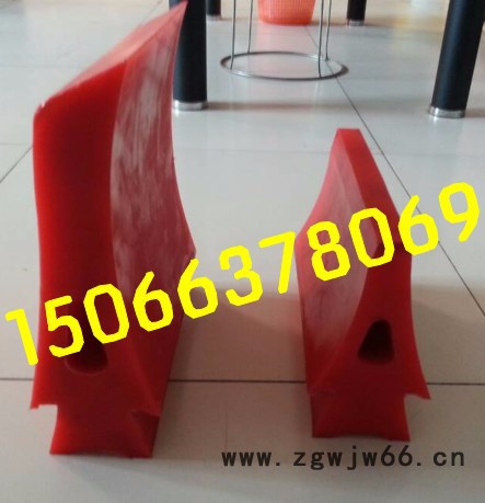 H-650型头道聚氨酯清扫器刮板  弹簧聚氨酯清扫器    清扫器配件图3