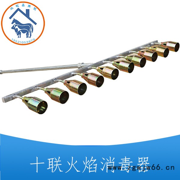 供应液化气多喷头火焰枪 多喷头消毒喷枪 猪场多头消毒火焰枪