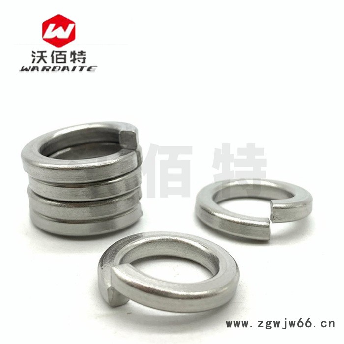 304不锈钢 弹簧垫圈316弹垫片GB93华司2/2.5/3/4/5/6/8/10/12-30图2