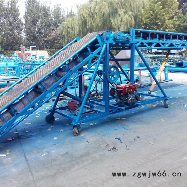 弹簧输送机电动升降 码头输送机图3