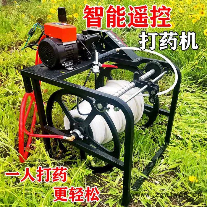 高压农用打农药机 自动回管电动喷雾机 多喷头喷枪农药机图7