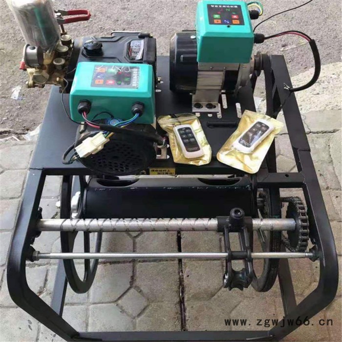 高压农用打农药机 自动回管电动喷雾机 多喷头喷枪农药机图4