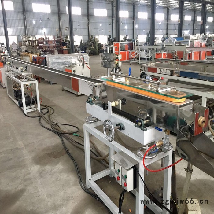 供应tpu包覆弹簧丝塑料导管机器生产线图7