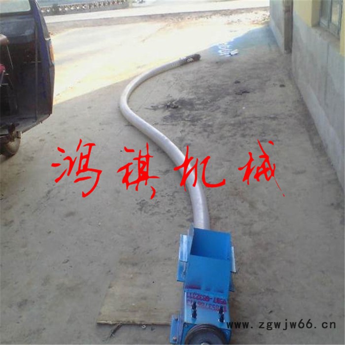 小型电动吸粮机 弹簧式高输送量吸粮机 家用小麦吸粮机报价图3