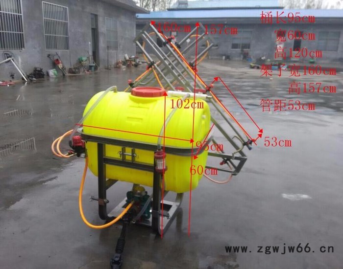 多喷头新款喷雾器！多功能喷雾器——高压手推喷雾机【厂家报价】图2