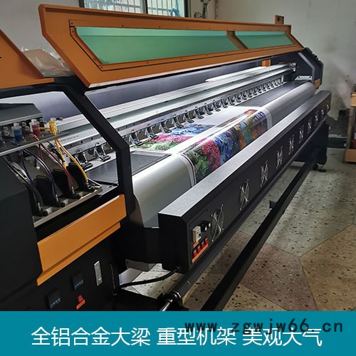 黑迈3.2米8头大型喷绘机报价 工业喷头高速喷绘机 超速印刷图5