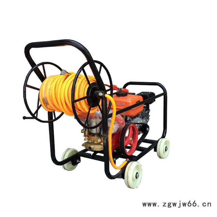 手推式大容量打药机 移动方便打药机 多喷头排管打药机图7