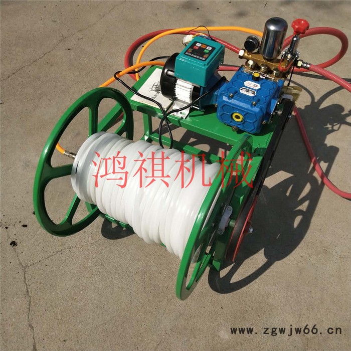 手推式大容量打药机 移动方便打药机 多喷头排管打药机图6