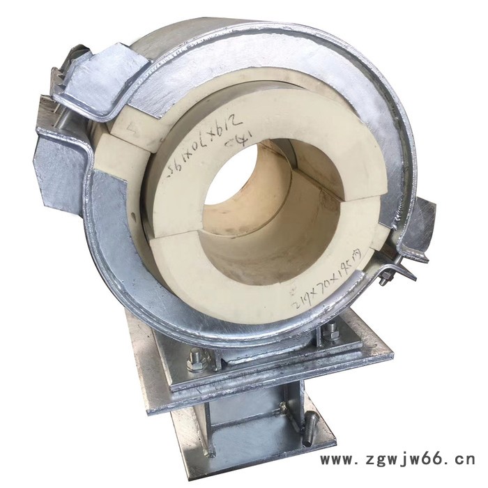 齐鑫 高温隔热导向管托 隔热管托 弹簧支吊架 管托厂家图2