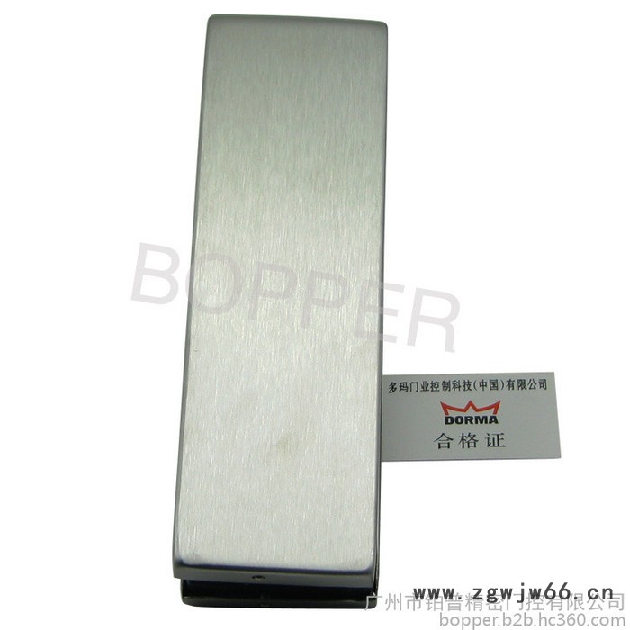 德国多玛PT10门夹 多玛DORMA门夹 多玛地弹簧玻璃门夹 多玛上下夹 无框门夹图2