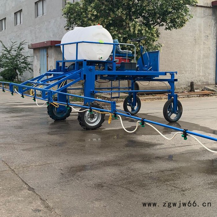 果园麦田喷药机 乘坐式苗圃打药机 折叠式多喷头农药喷洒机图5