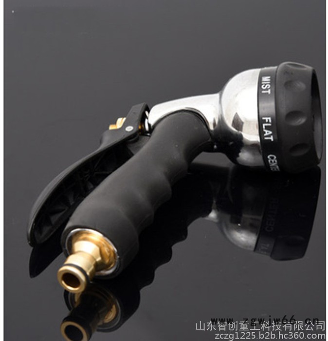 智创ZC-043型洗车花洒 家用高压洗车水枪 家庭浇水园林水枪 水枪喷头花洒图5