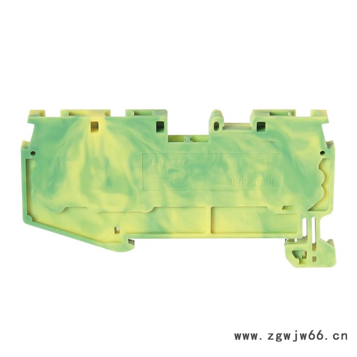 霍尼韦尔 DK2.5/3-PE 一进二出直插式导轨式弹簧自锁黄绿接地端子图2