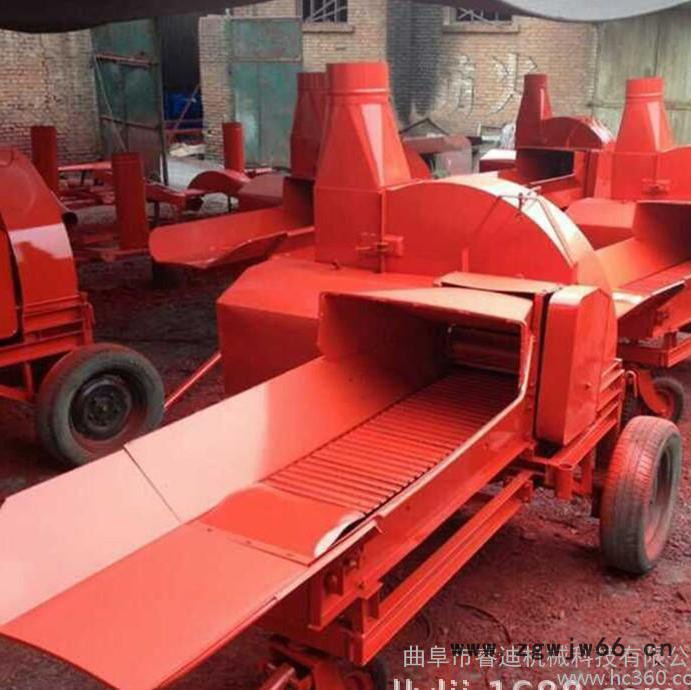 玉米高喷头树枝秸秆粉碎机 青贮铡草揉丝机图4