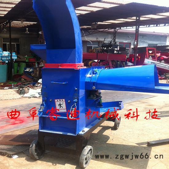 玉米高喷头树枝秸秆粉碎机 青贮铡草揉丝机图3