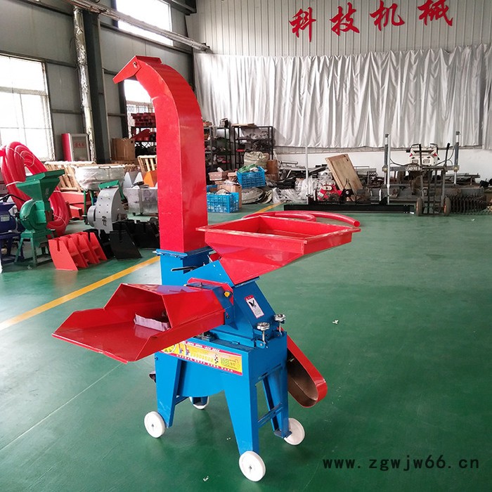 斯诺 多功能铡草揉丝机 干湿秸秆粉碎机 高喷头出料铡切机图3