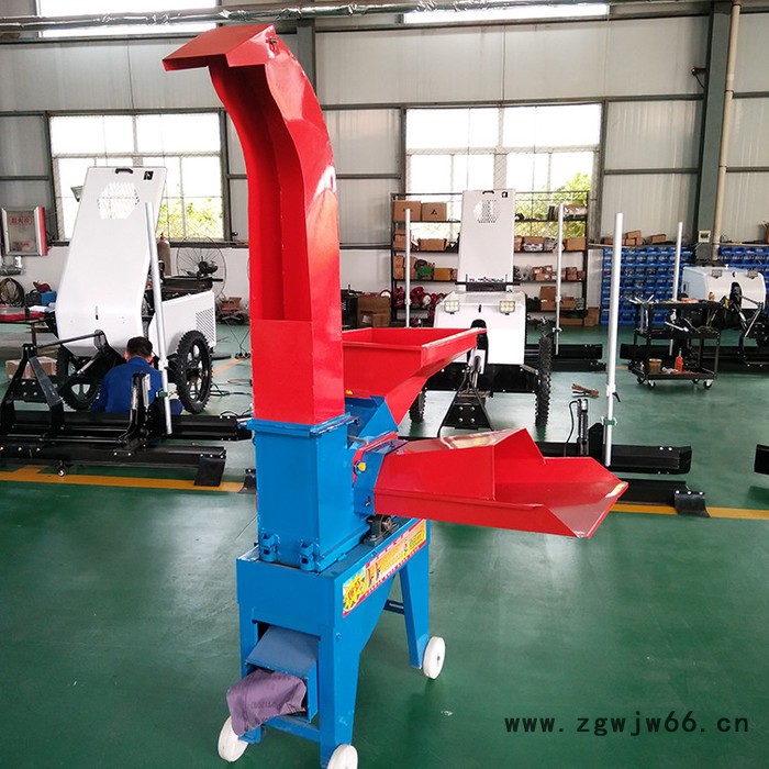 斯诺 多功能铡草揉丝机 干湿秸秆粉碎机 高喷头出料铡切机图7