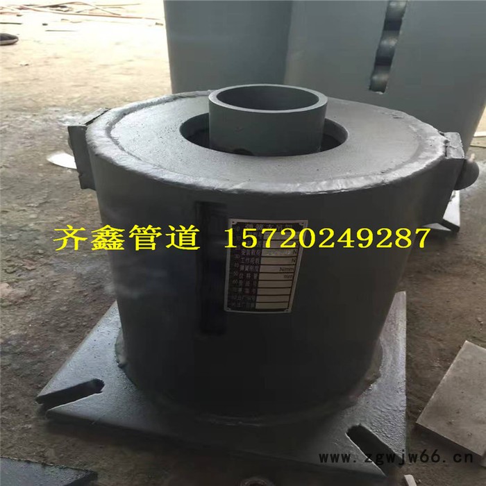 齐鑫直销垂直管道弹簧吊架T3.107A，矩形保温人孔500*600图3