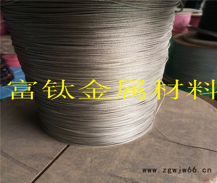 富钛金属 304装饰不锈钢绳 316不锈钢钢丝绳挂具 钢丝绳拉索 装饰绳配件 东莞钢丝绳** 不锈钢弹簧线图6