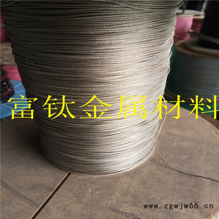 富钛金属 304装饰不锈钢绳 316不锈钢钢丝绳挂具 钢丝绳拉索 装饰绳配件 东莞钢丝绳** 不锈钢弹簧线图3