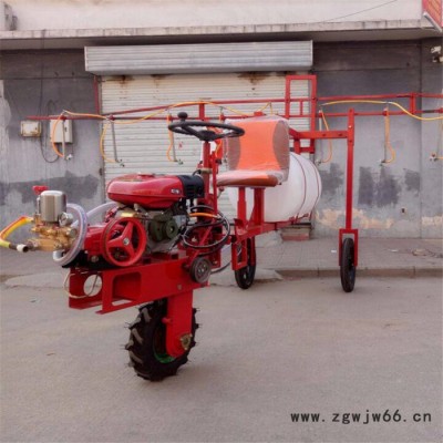 汽油动力多孔喷头打药机 自走式葡萄打药机 三轮高架打药机