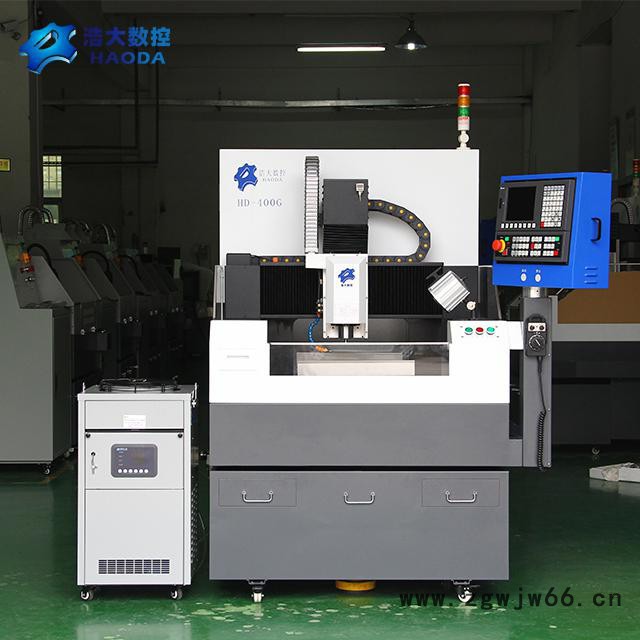 HD-400G高光机 手机按键 亚克力面板玻璃 雕铣一体光机熔喷布喷头打孔 浩大数控图2