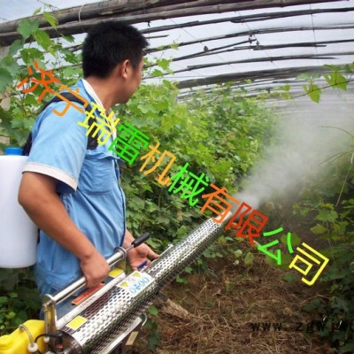 南京大棚农药烟雾机   不锈钢喷头射程远给药面积大  农药雾化机价格w