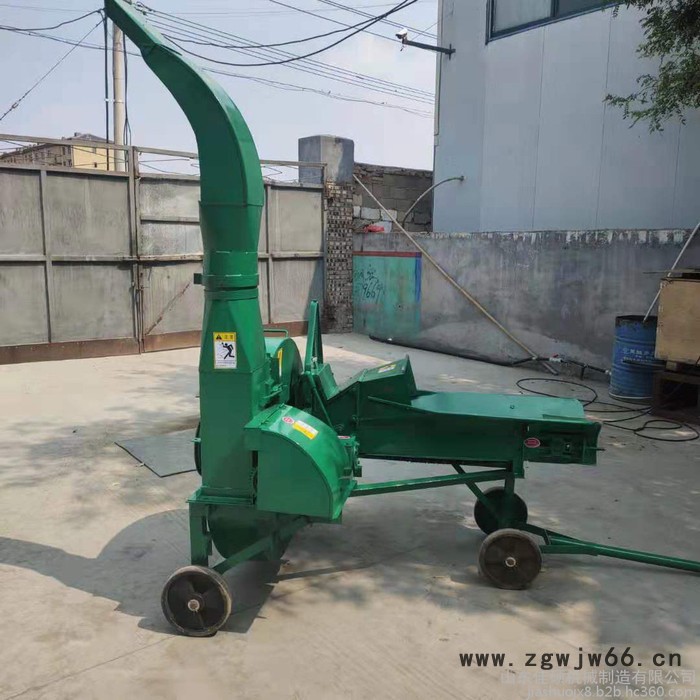 佳硕养殖打草喂牛羊饲料机 自动高喷头铡草机 中小型青玉米秸秆铡草机图8